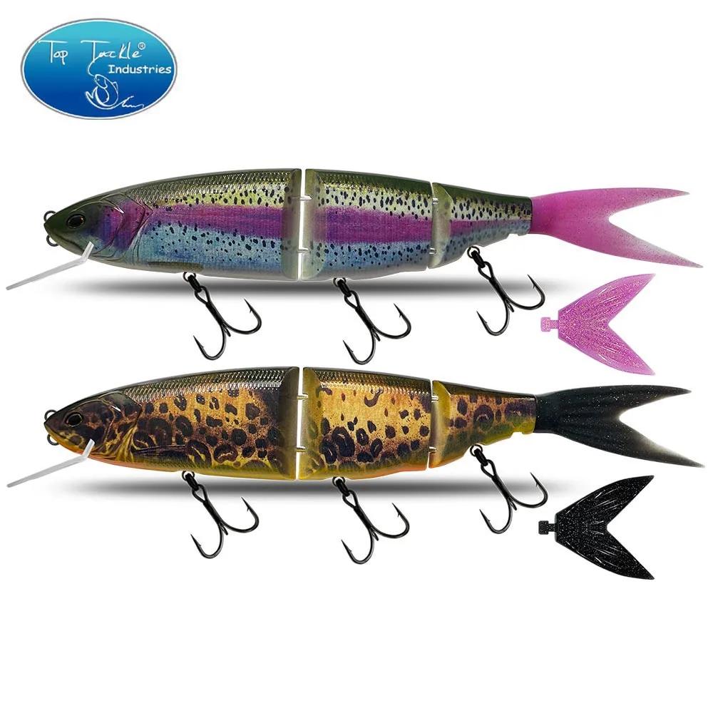 Leurre de pêche taille 350mm Brochet appât de natation articulé flottant le géant dur appât Section