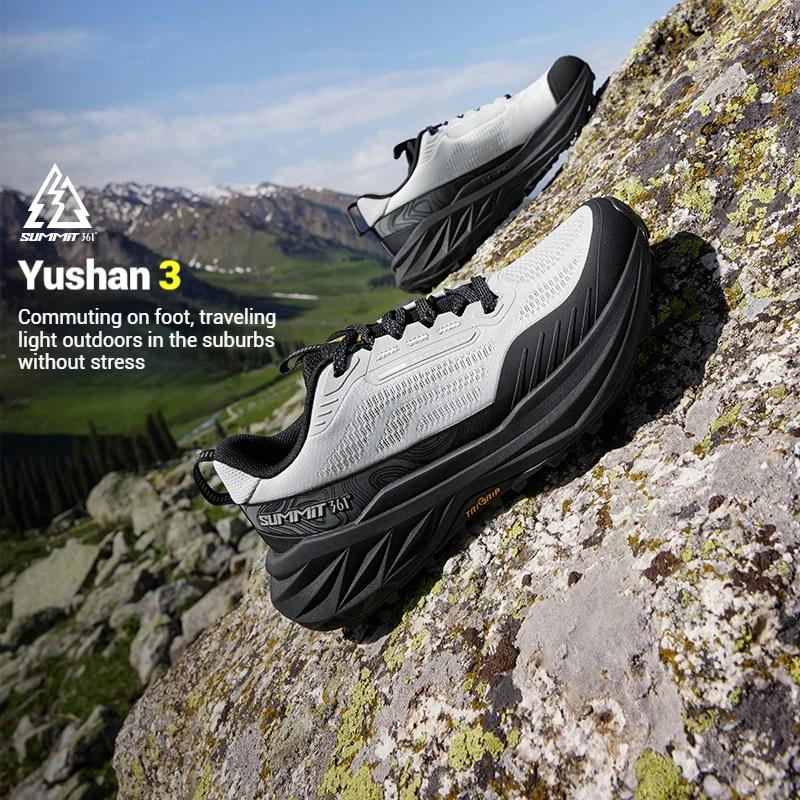361 degrés Yushan 3.0 hommes chaussures de course randonnée amorti Flexible respirant antidérapant e