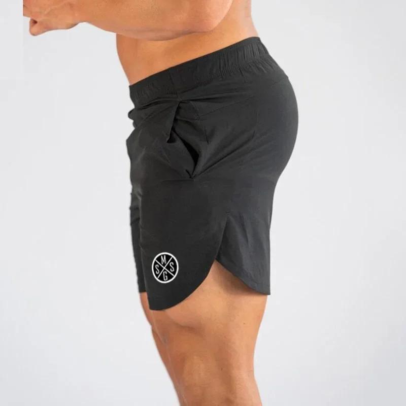 Short de bain d'été pour hommes, Slim, tenue de sport de plage, Short de sport, élasticité et séchag