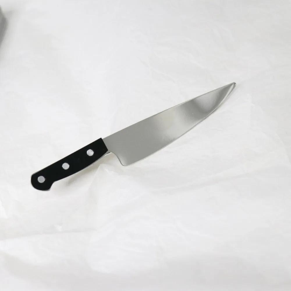Pinces à cheveux avec couteau d'émulation gothique créatif, 2 pièces, épingles à cheveux à frange la