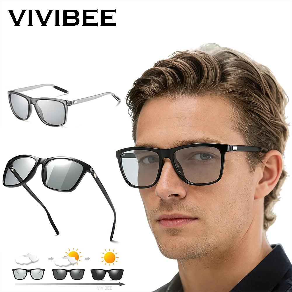 Lunettes de soleil de pêche classiques pour hommes et femmes, polarisées, monture carrée en métal, U