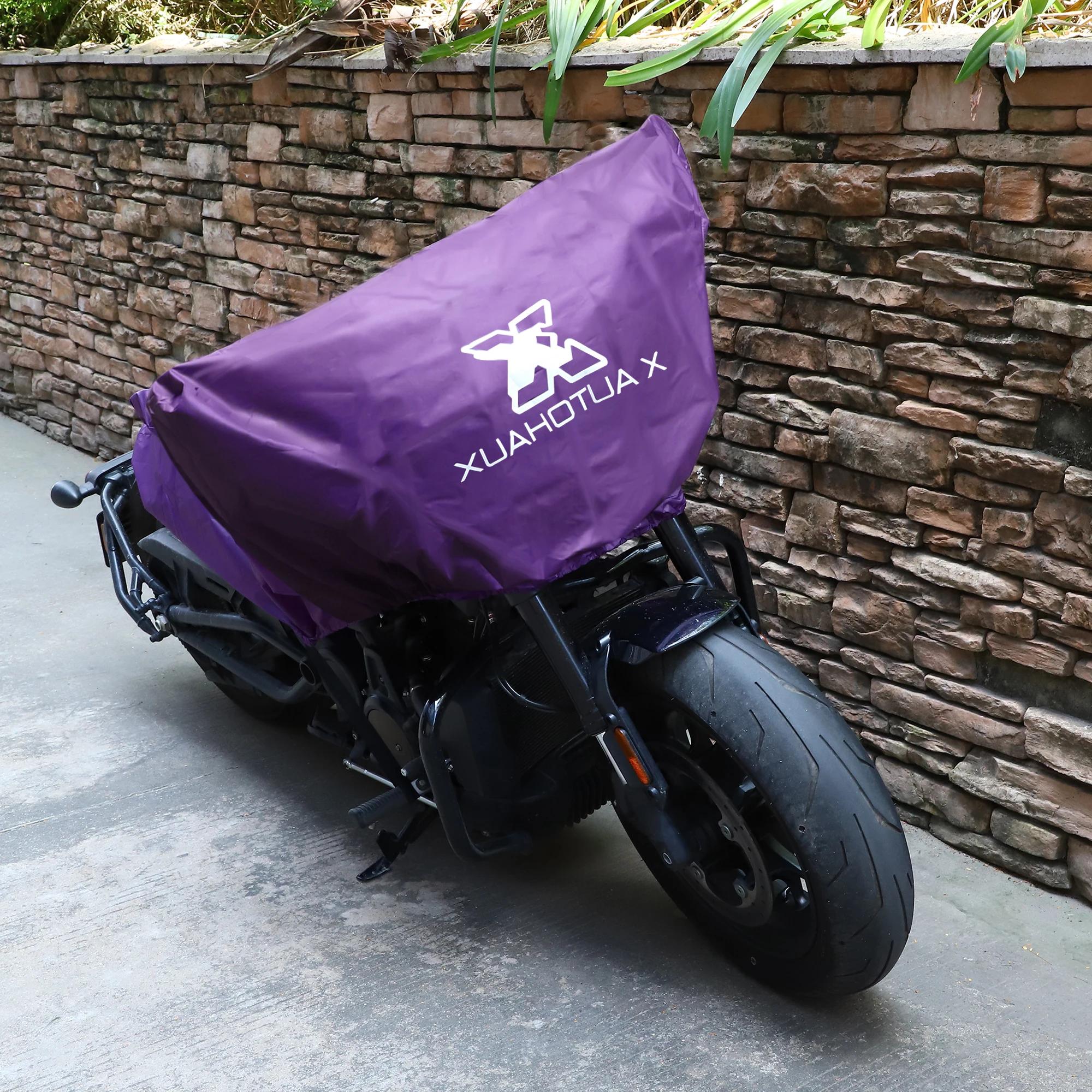 X Autohaux M L XL housse de moto demi-couverture légère extérieure étanche protection contre la pous