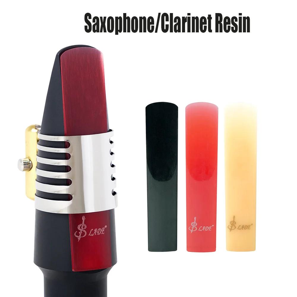Pack de 3 anches de Saxophone Soprano/Alto/ténor, en résine pour clarinette, accessoires écologiques