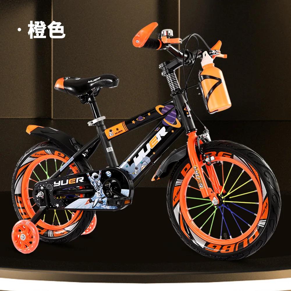 Bicicleta para niños 3-12 ans garçons et filles 14-18 pouces vélo pour enfants réglable