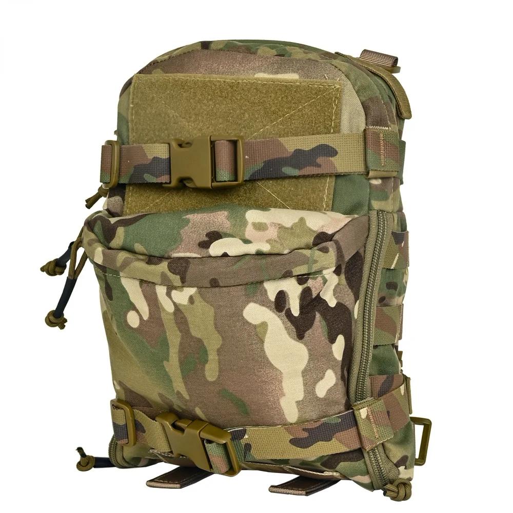 Sac d'hydratation tactique MOLLE Tactifans Mini - Poche vessie eau panneau arrière gilet Airsoft transporteur