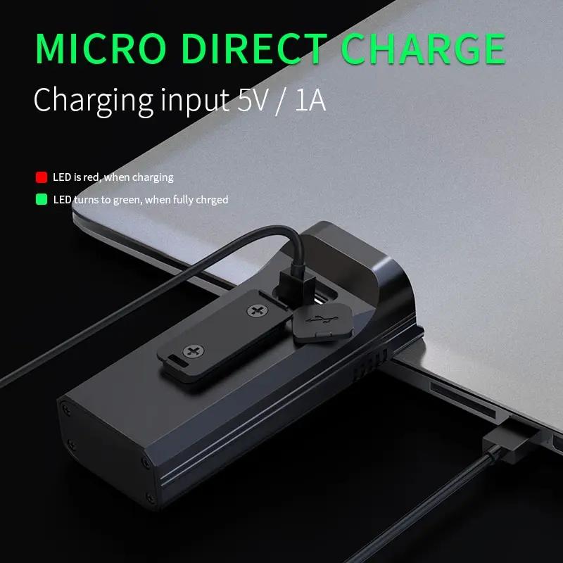 X-TIGER Vélo Lumière 10000mAh injuste Vélo Lumière Avant IPX5 Étanche USB Charge VTT Route Vélo Lamp