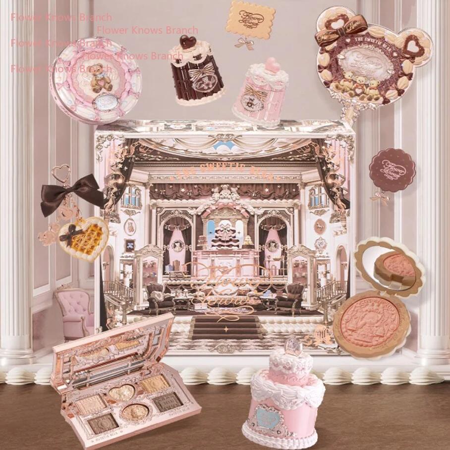 Flowerkaren The SWEETIE BEAR COLLECTION Kit de maquillage coffret cadeau tout en un Palette d'ombres