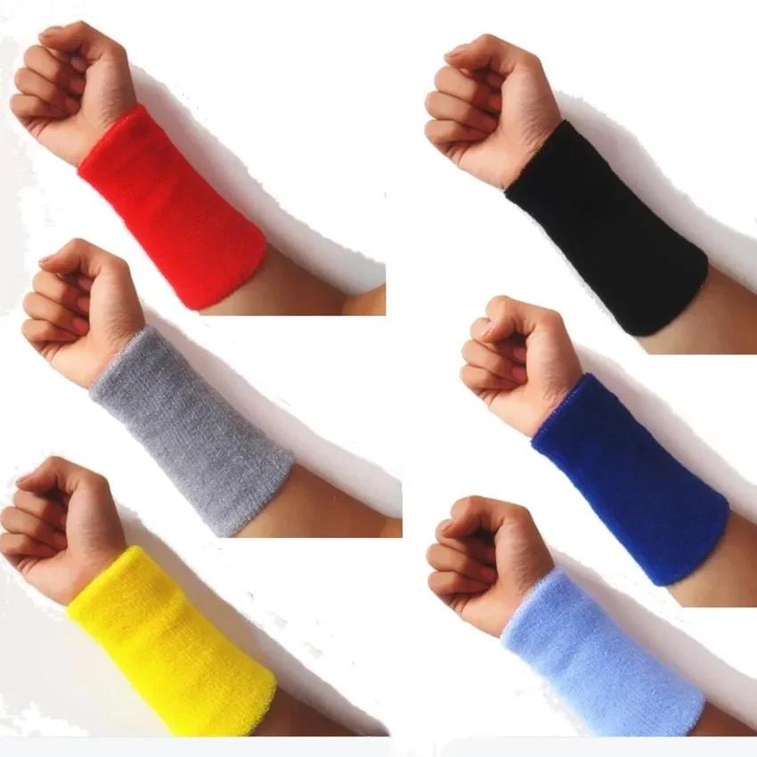 Haute qualité Sport sueur serviette bracelet coton élastique pansement main Sport bracelet gymnastiq