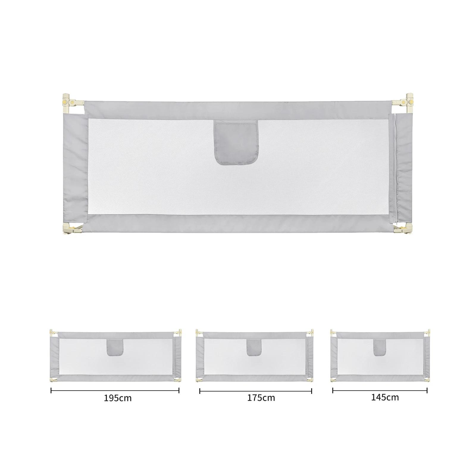 1 barrière de lit portable, barrière de lit pliable pour enfant, 12 mois-5 ans, barrière de sécurité