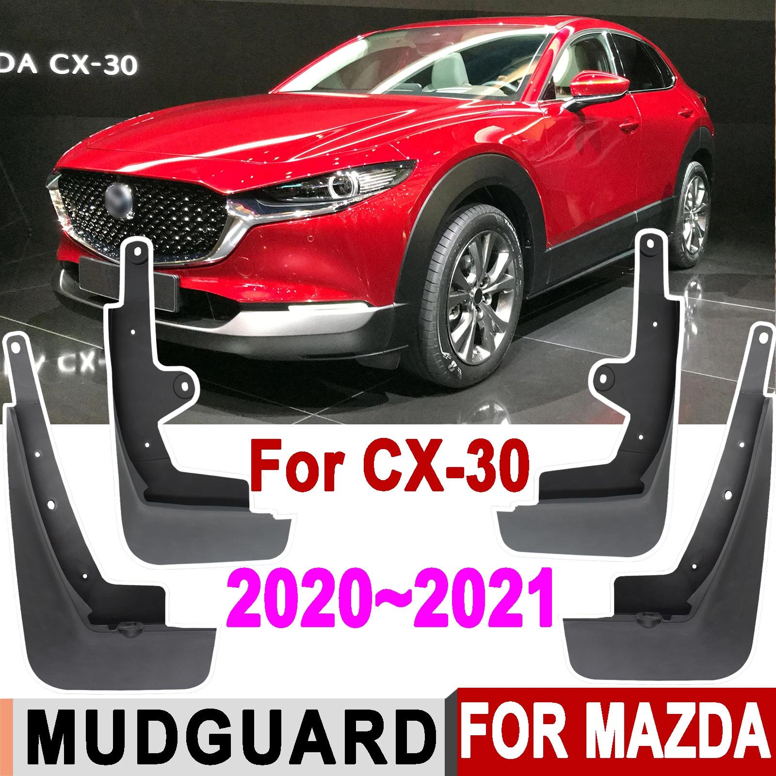 4 pièces/ensemble garde-boue pour Mazda CX30 CX-30 2021 2020 garde-boue garde-boue garde-boue avant