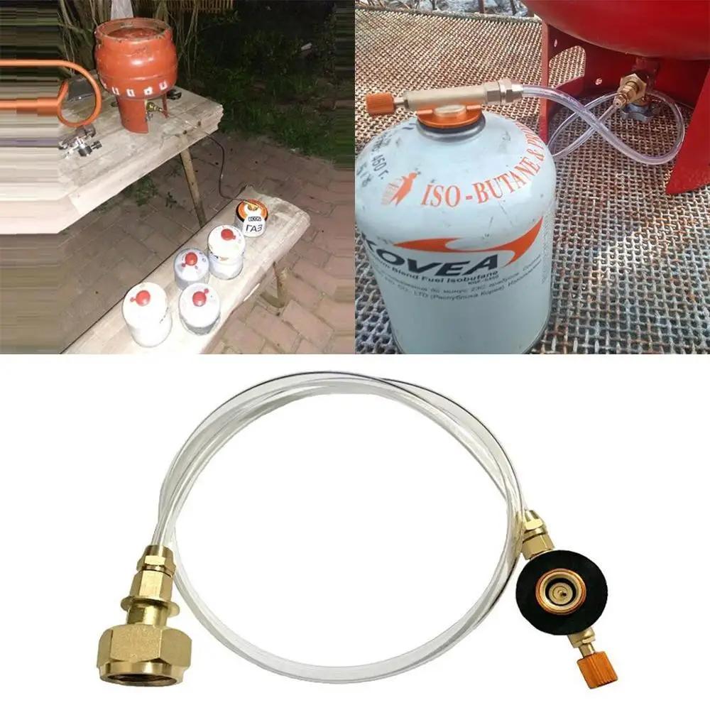 Adaptateur de recharge de Propane pour cuisinière à gaz de Camping en plein air, adaptateur de réser