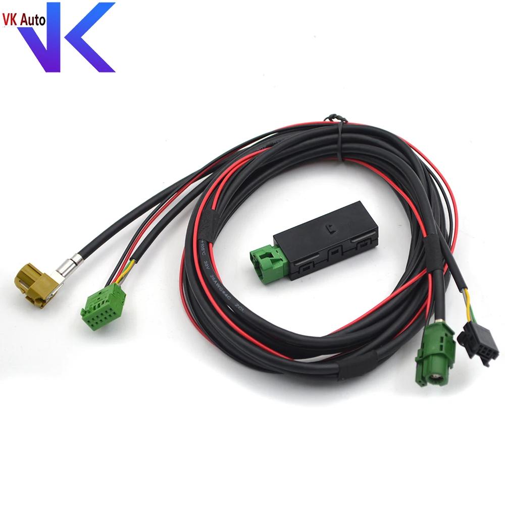 Pour VW Golf 7 MK7 VII pour Passat B8 CarPlay médias USB AUX commutateur MIB2 MDI USB AMI adaptateur