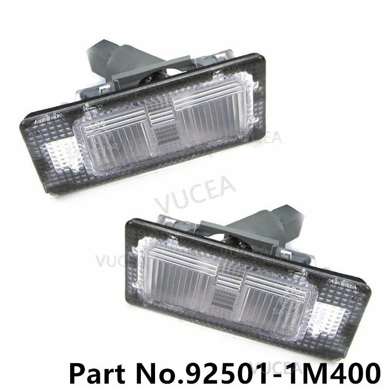 Plaque d'immatriculation authentique pour Hyundai Elantra, lampe pour MD 2011 – 2018 I30 CW 2012-201
