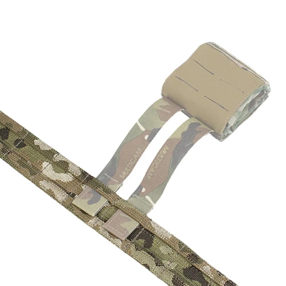 VULPO 2 pouces tactique Ronin Style ceinture deux couches à dégagement rapide boucle en métal ceintu