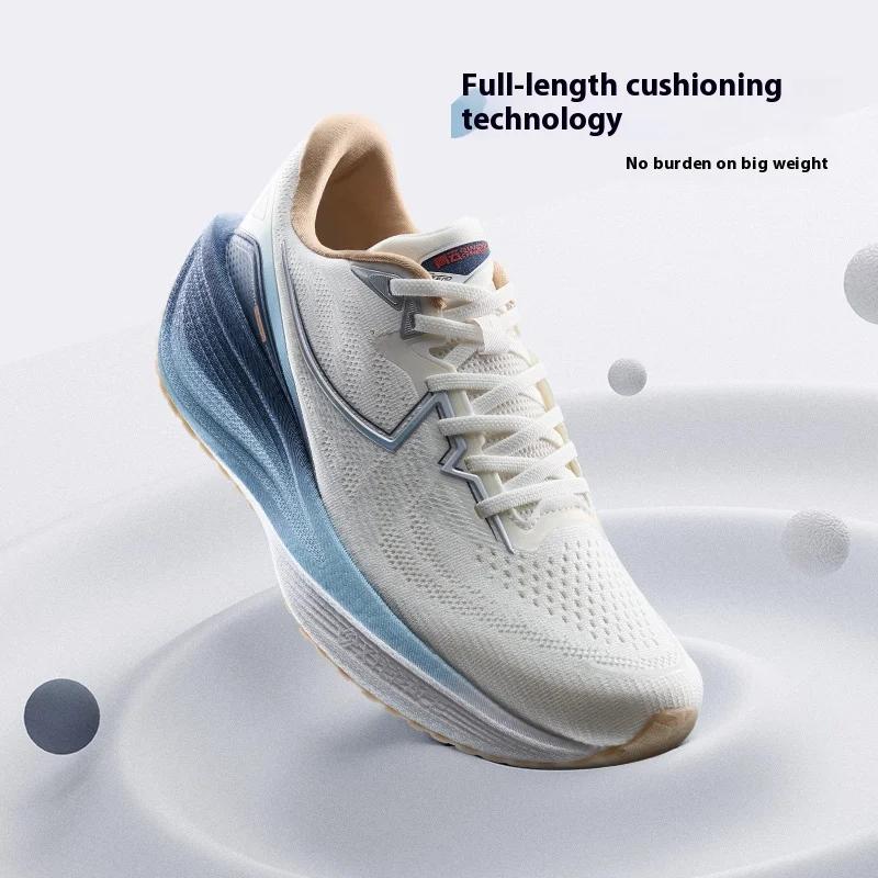 Xtep QINGYUN-Chaussures de course légères pour homme, souliers de sport avec absorption des chocs, b