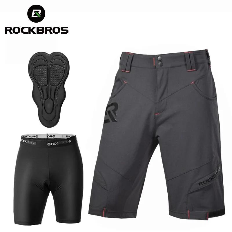 ROCKBROS short de vélo homme respirant été Sports de plein air short de vélo pantalon vtt route sous