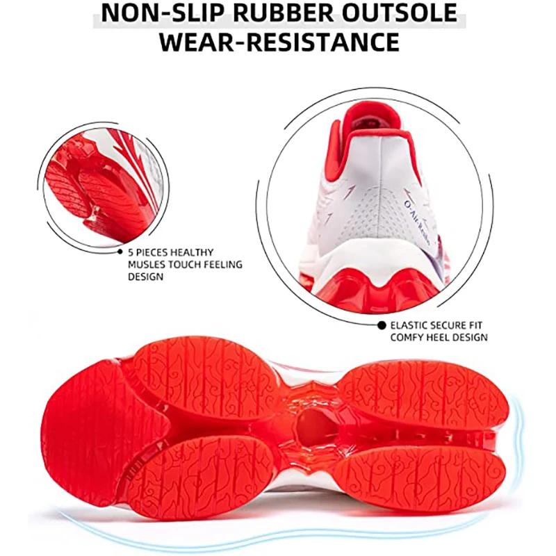 ONEMIX chaussures de course à coussin d'air pour femmes été léger maille Surface respirant baskets e