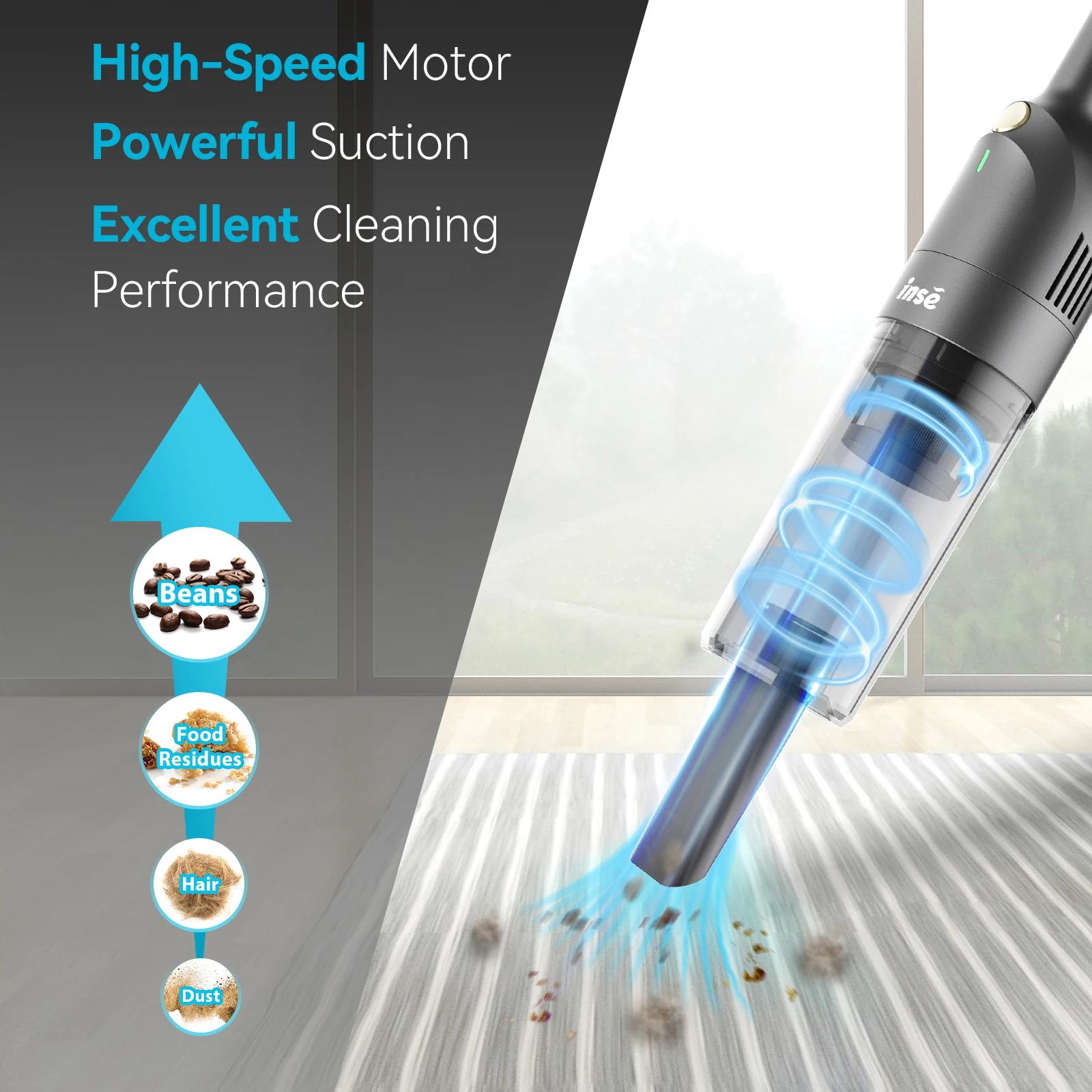 INSE-Aspirateur sans fil H1, appareil de nettoyage