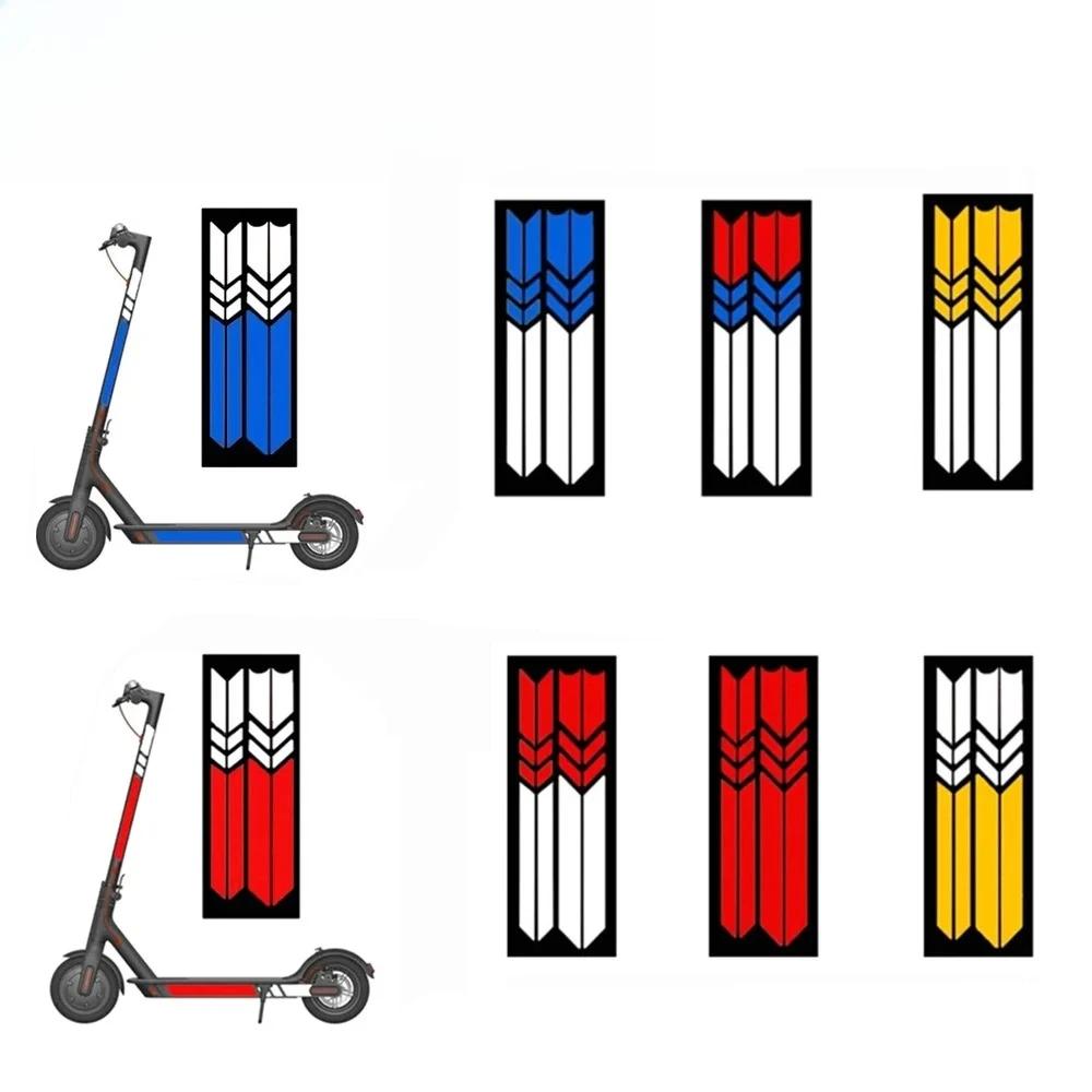 Autocollant réfléchissant en PVC pour Scooter, bande d'avertissement de conduite nocturne étanche po