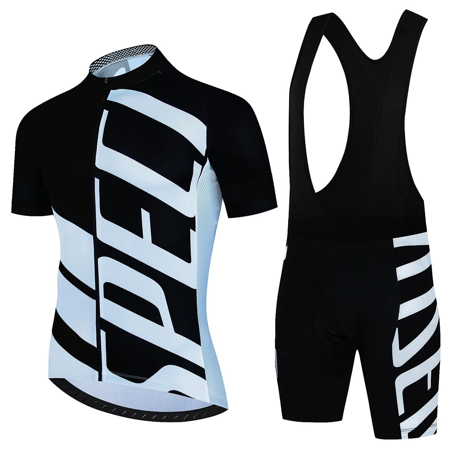 Maillot de cyclisme pour hommes, ensemble respirant, vêtements de cyclisme vtt, vêtements de vélo de