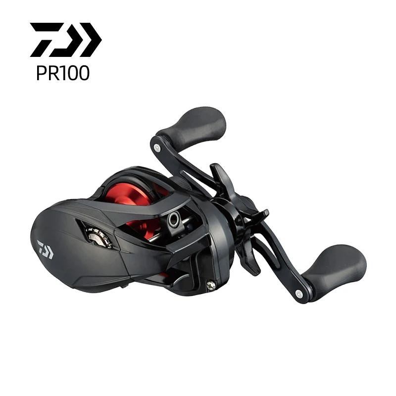 DAIWA – moulinet Baitcast PR100H, rapport de vitesse 3 + 1BB, frein Max 2022:1, 5kg, pour pêche en e