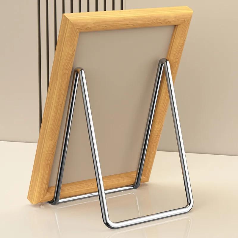 Présentoir de magazines d'art en fer, Support de rangement, assiette, bol, cadre Photo, livre Photo,