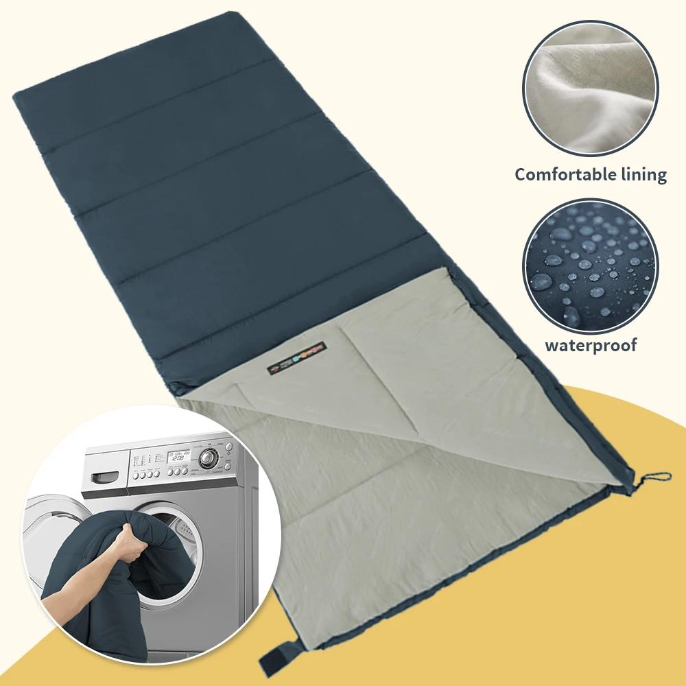 Natureifa-Sac de couchage de camping étanche pour adultes, F150, enveloppe, tente, confortable, chau