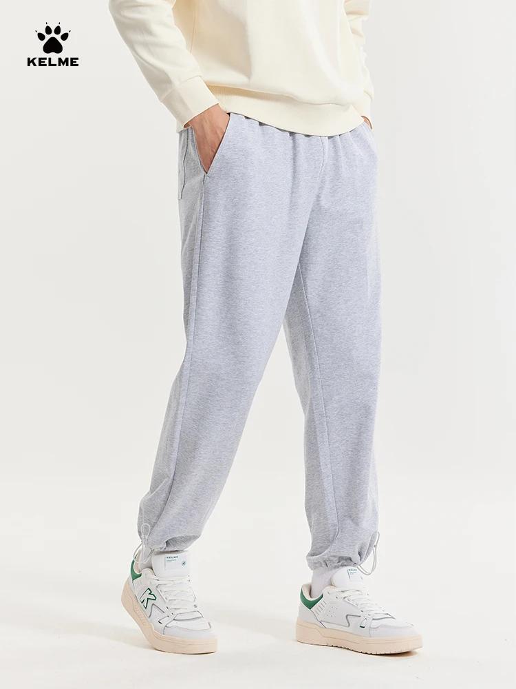 KELcloser-Pantalon de dehors pour Homme, Survêtement Droit et Décontracté, Section Fine, avec Cordon