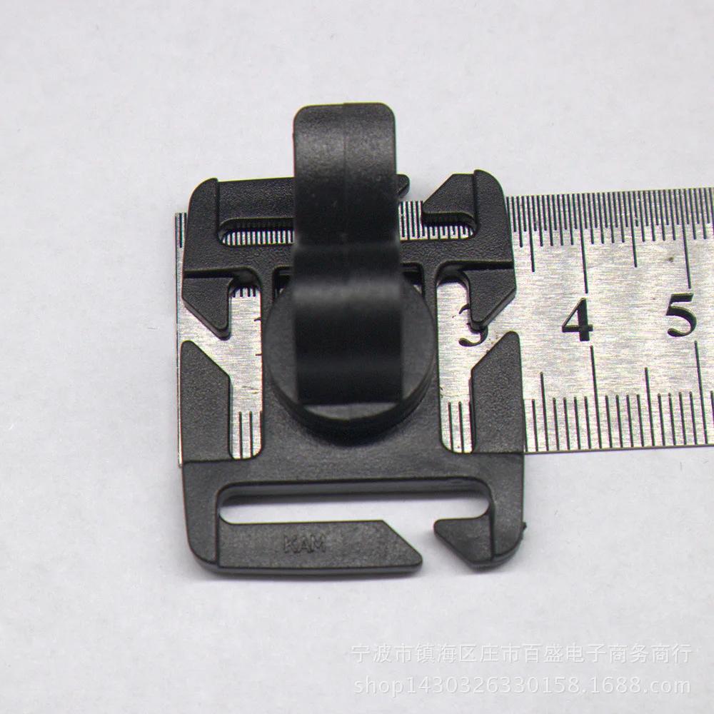 Clip de Tube à boire rotatif Molle, 2 pièces, vessie d'hydratation, piège à Tube de paille, Clip de