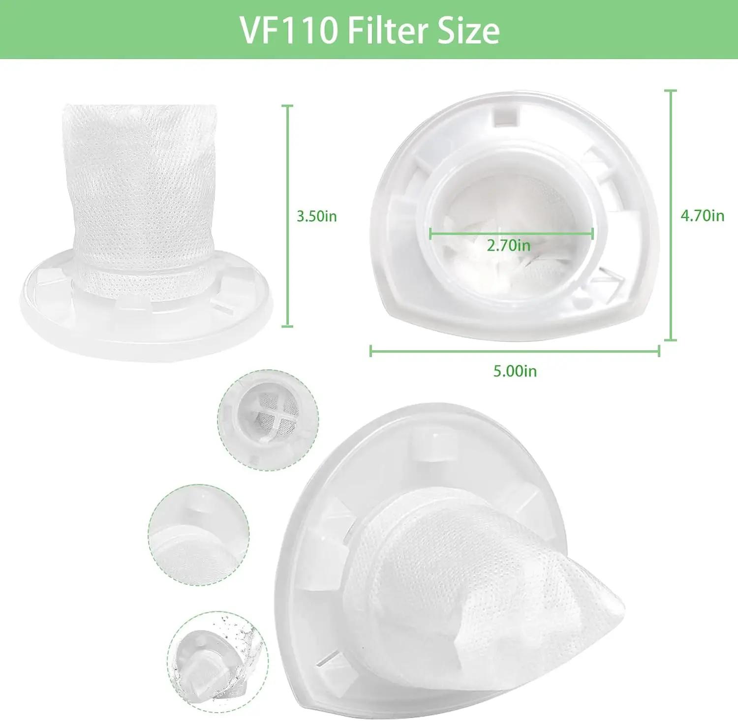 Filtre de rechange pour aspirateur sans fil Black & Decker, VF110, Dustbuster, CHV1410L, CHV9610, CH