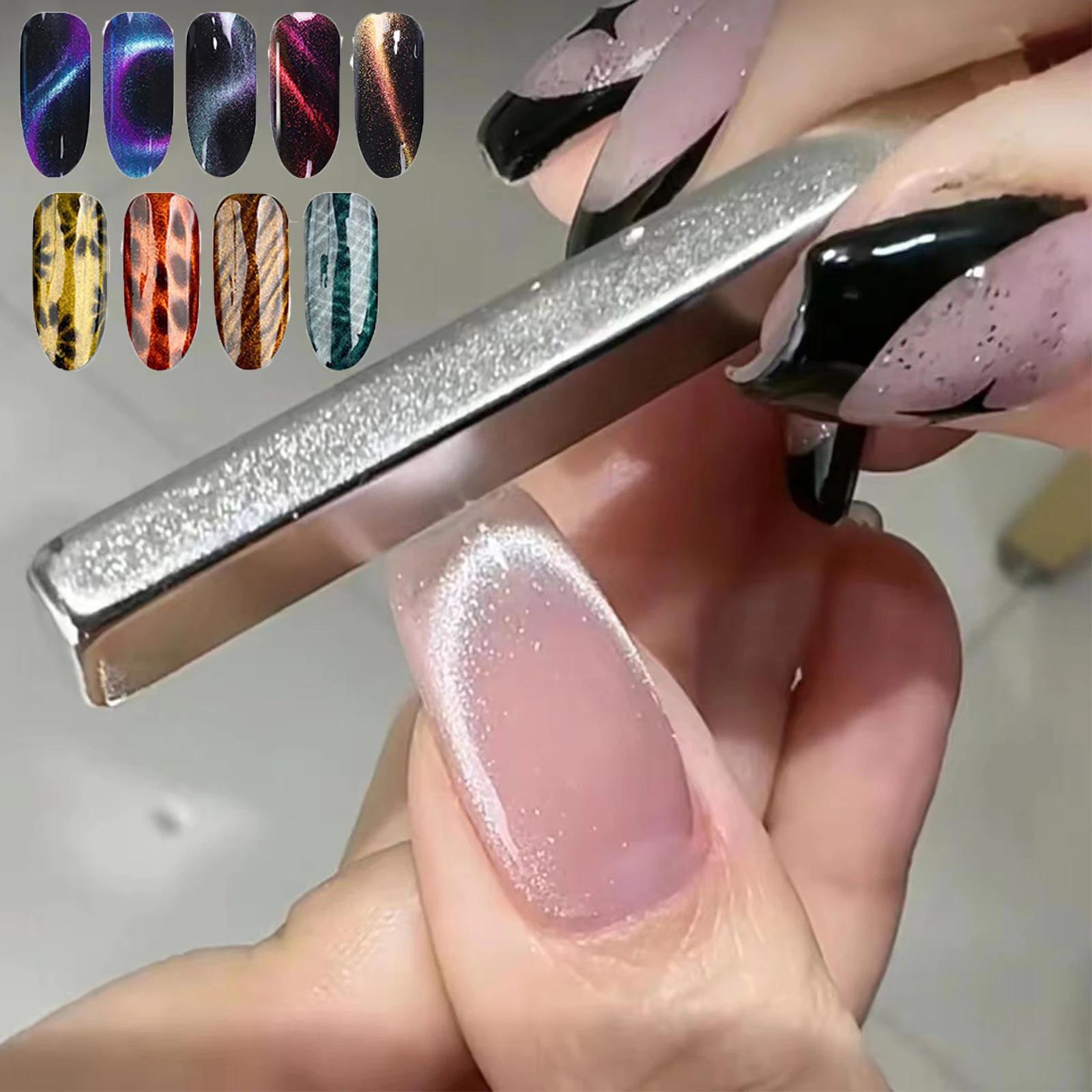 Bâton magnétique chat fort, vernis Gel UV, décoration des ongles, stylo magnétique multifonction fra