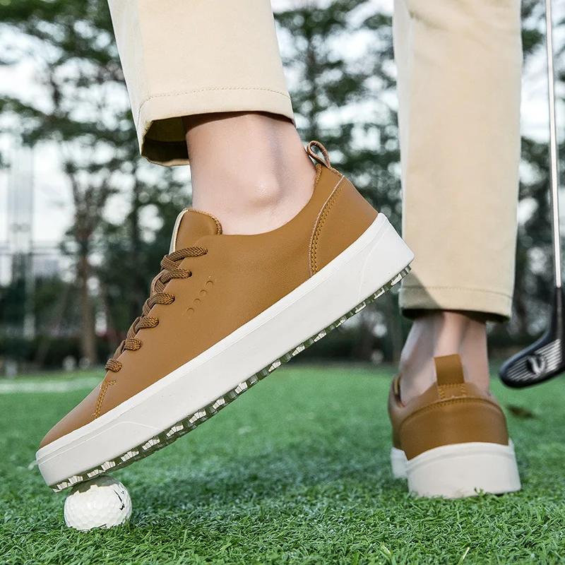 Baskets de golf sans crampons homme femme 2024 - Confortables pour entraînement et marche décontractée