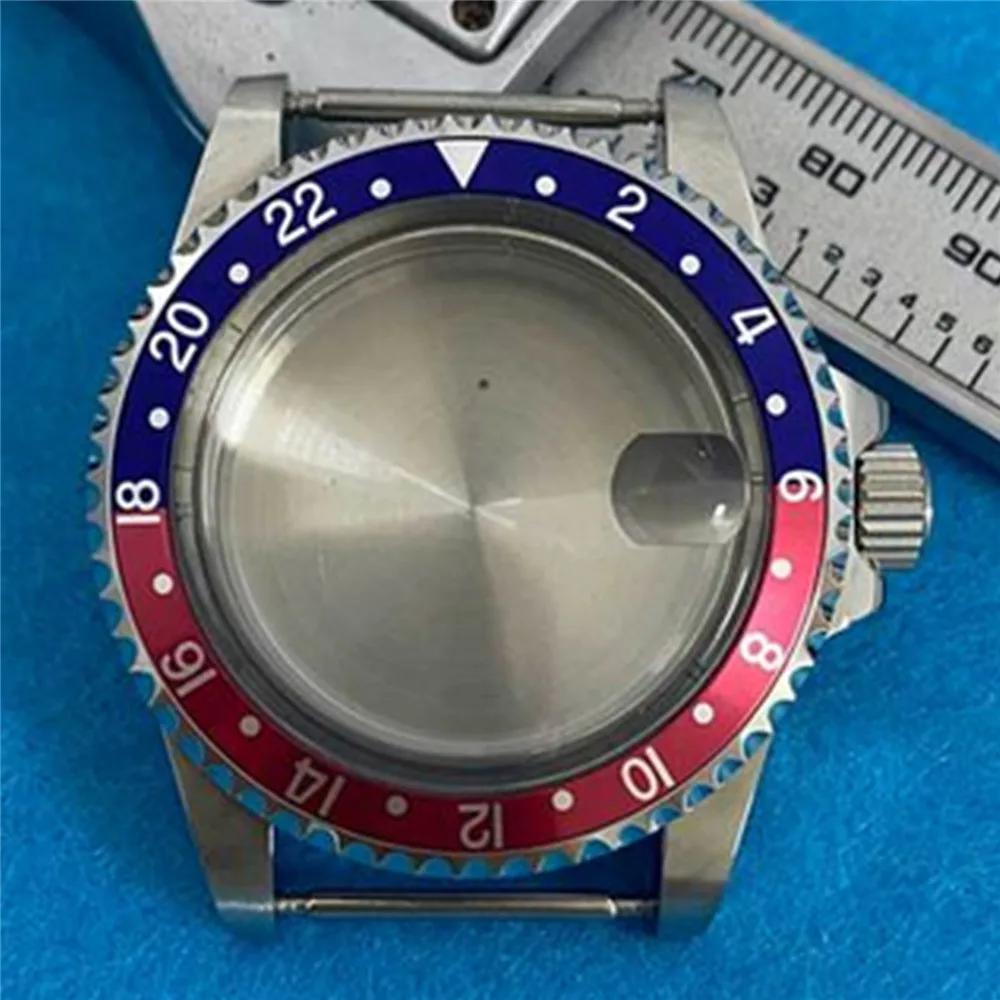 Boîtier de Montre Rétro pour Homme, Étanche, en Acier Inoxydable, Miroir Acrylique, pour NH34 NH35 N