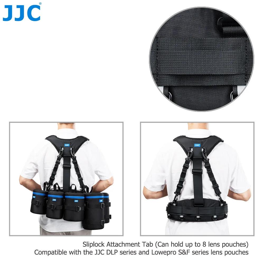 JJC – système de bandoulière pour photographie, gilet de poitrine, sangles de sécurité pour sac d'ob