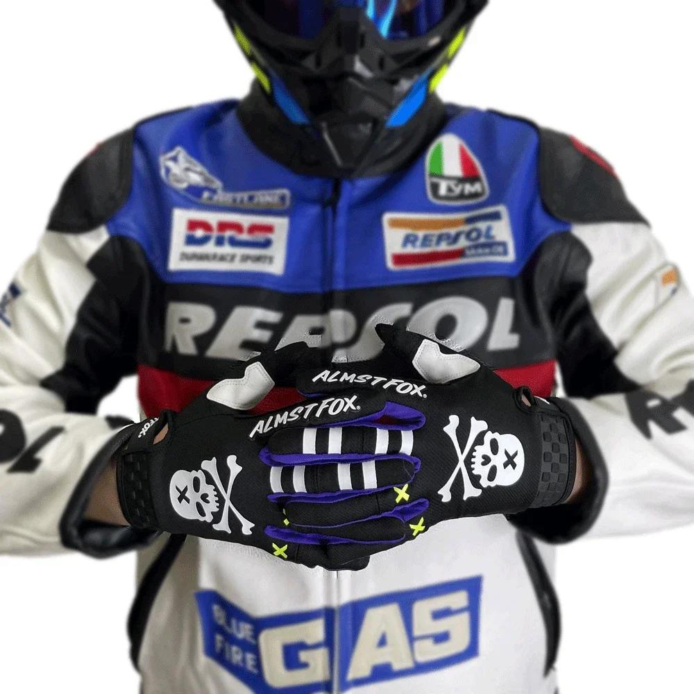 Almst Fox – gants de vélo tout terrain pour vtt MX, pour écran tactile, de cyclisme, Cool, pour Moto