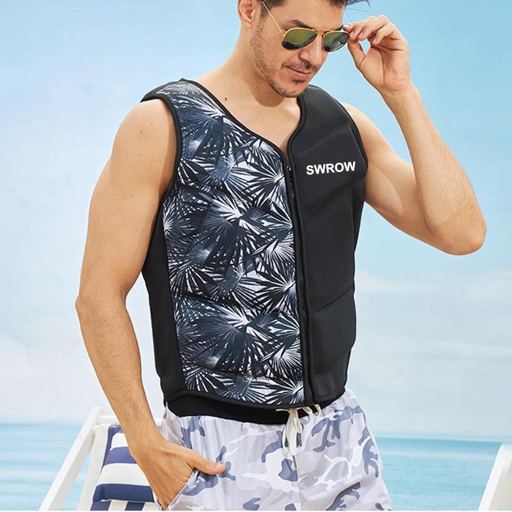 Gilet de sauvetage en néoprène, gilet de pêche, veste d'eau, sport, adultes et enfants, vêtements de