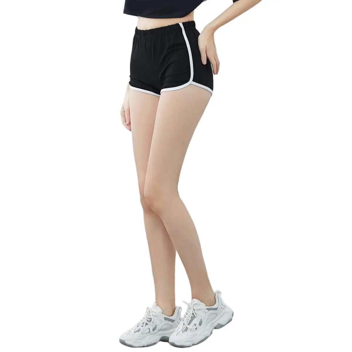 Short de Yoga en coton pour femmes, pantalon court Vintage dauphin, Sexy, pour salon, entraînement,
