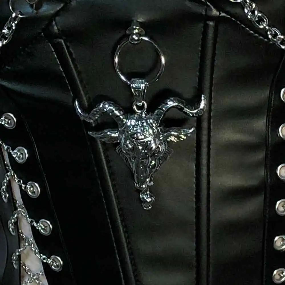 Débardeurs Gothiques Y2K Cybergoth pour Femmes, Vêtements Emo, Tops Corset Gothiques avec Chaîne, So