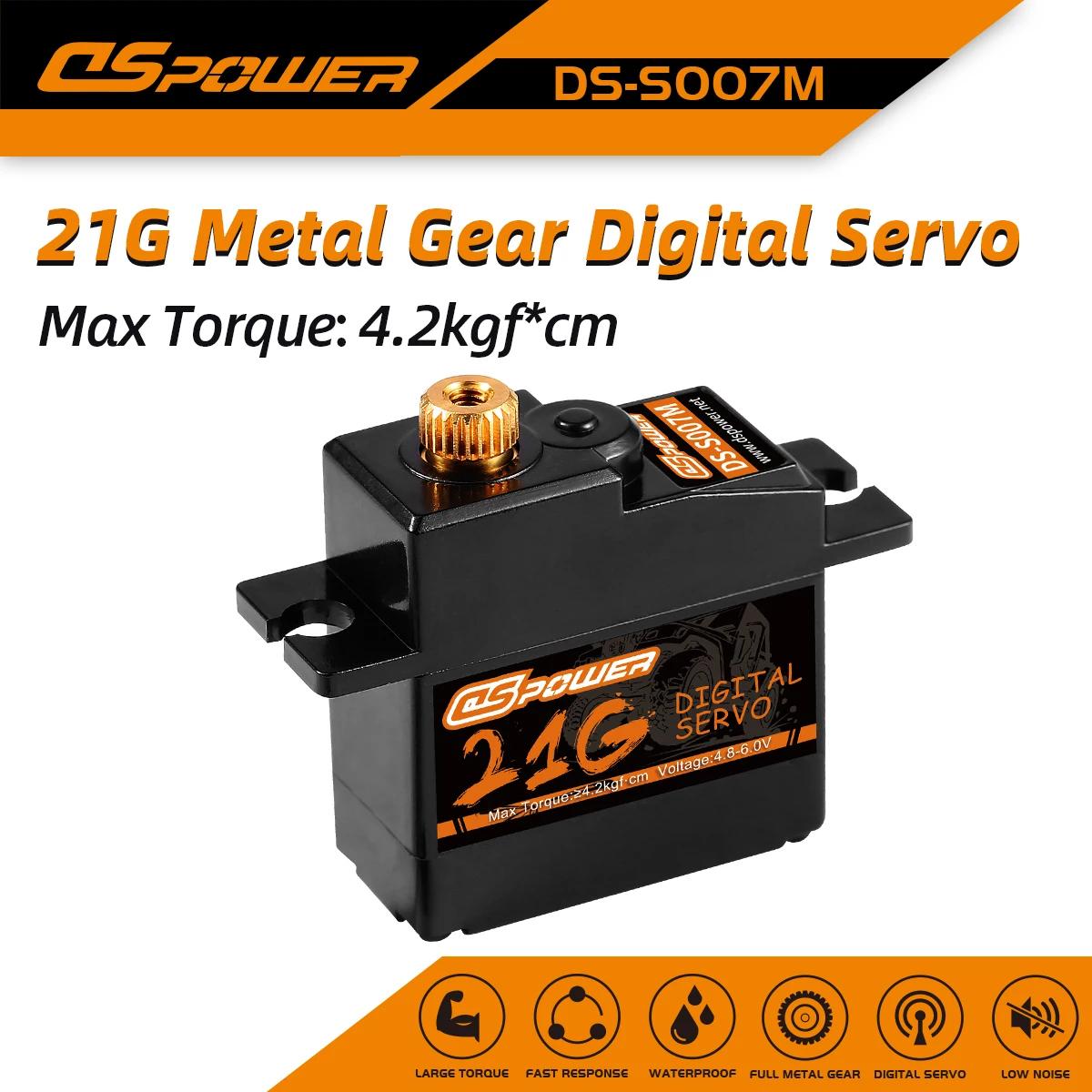 DSpower 21g Metal Gear mini servo 4.2KG 17g Servo pour 1:18 1:16 rc voiture slash E-Revo 144001 Ro