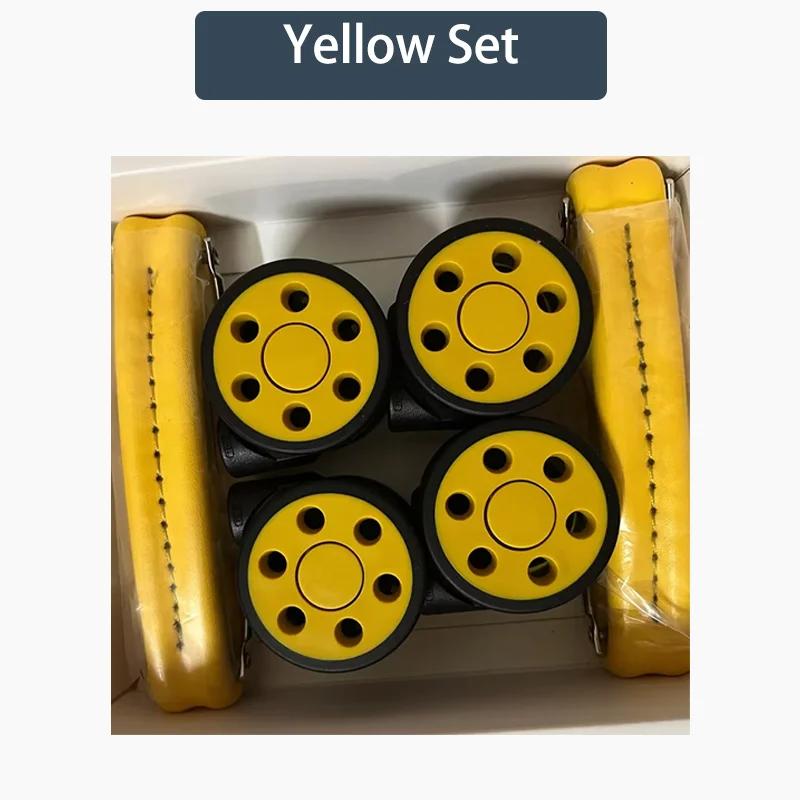 Pièces de rechange pour valises Rimowa 360 ° Roues silencieuses et lisses, roues pivotantes, insta