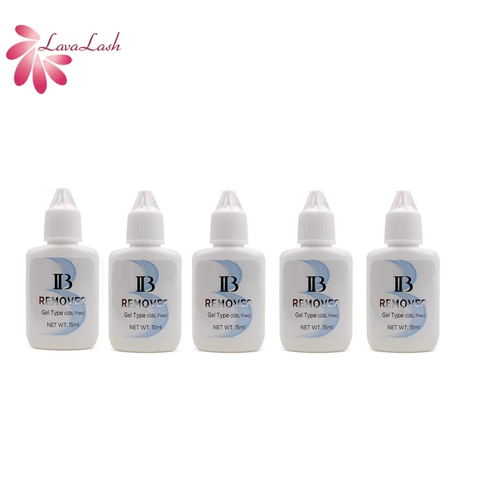 I Beauty – dissolvant de Gel transparent IB, 5 bouteilles, sans GBL, pour Extensions de cils, colle
