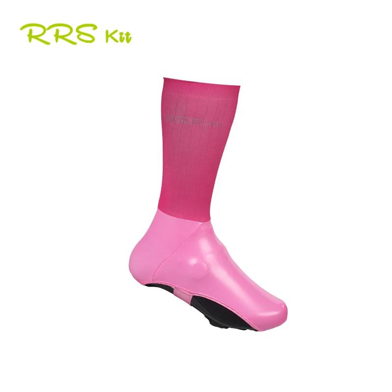 Rrskit couvre-chaussures de cyclisme coupe-vent et imperméable haute élasticité léger respirant prat