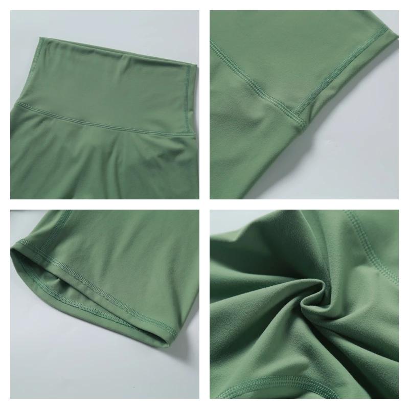 Nouveau short de sport d'été couleur unie à séchage rapide pour femme, short de cyclisme doux, short