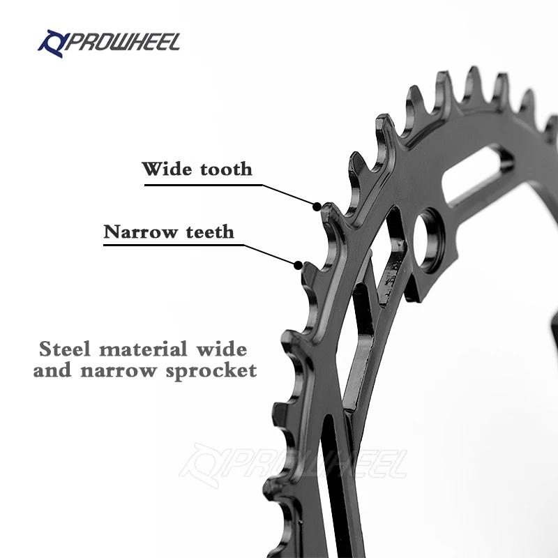 PROWHEEL – plateau de vélo de montagne étroit et large, 32T 34T 36T 38T 40T, roue à chaîne 104BCD, p