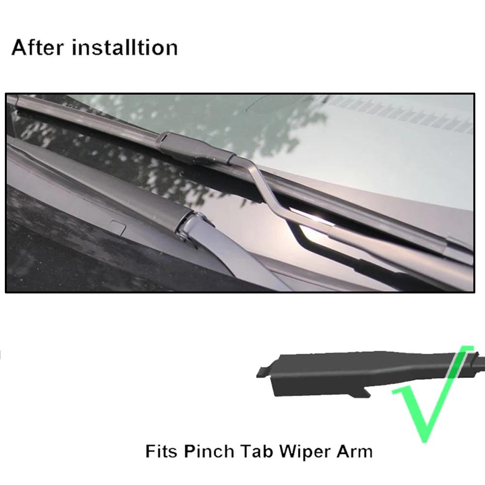 Erick's – jeu de balais d'essuie-glace avant et arrière, pour BMW X1 E84 2009 – 2015, brosses de fen