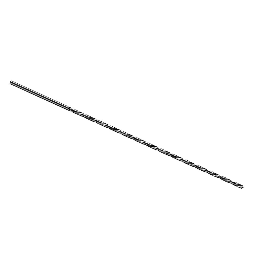 Jeu de forets hélicoïdaux HSS à queue droite extra longs de 2mm/3mm/4mm/5mm/6mm de diamètre, outil é