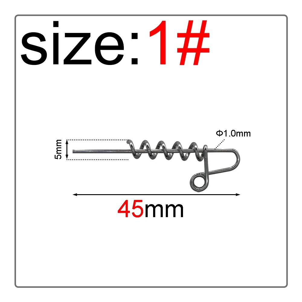 Spinpoler – vis peu profonde, accessoires de pêche pour leurre souple, broche de crochet de 45mm/60m