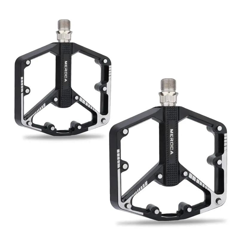 Pédales de vélo Scellé DU Roulement Antidérapant Pédale Montagne Vélo De Route En Alliage Plate-Form