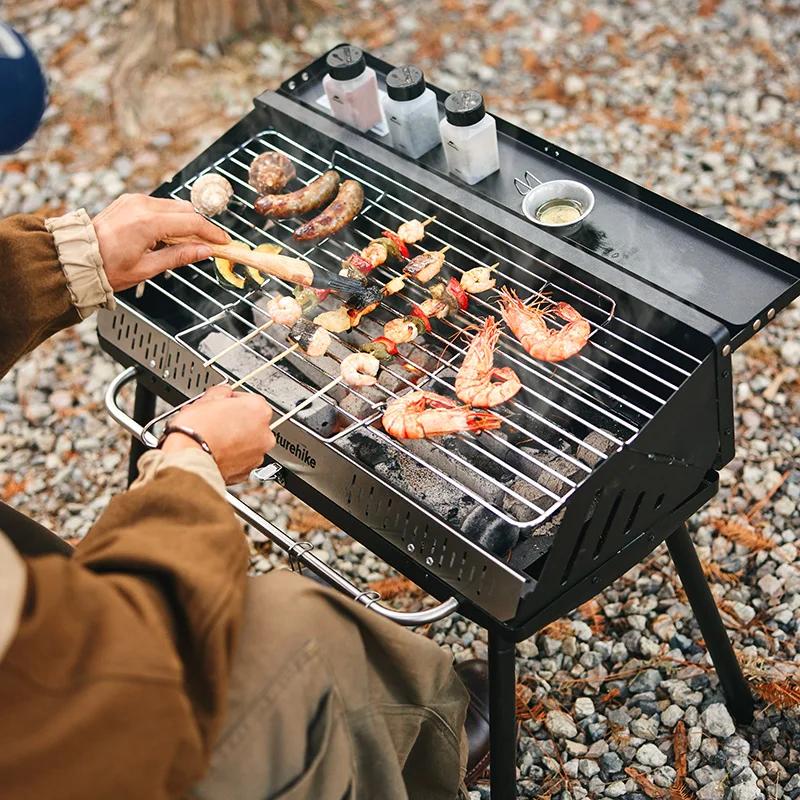 Naturehike – support de Barbecue Vertical d'extérieur, poêle de Camping, maison extérieure, brochett