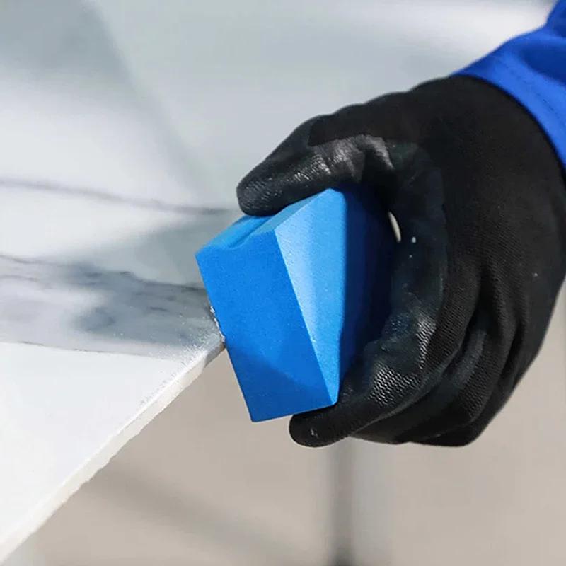 Carrelage de verre pierre coupe effondrement porcelaine outil de coupe polissage ébavurage lingette